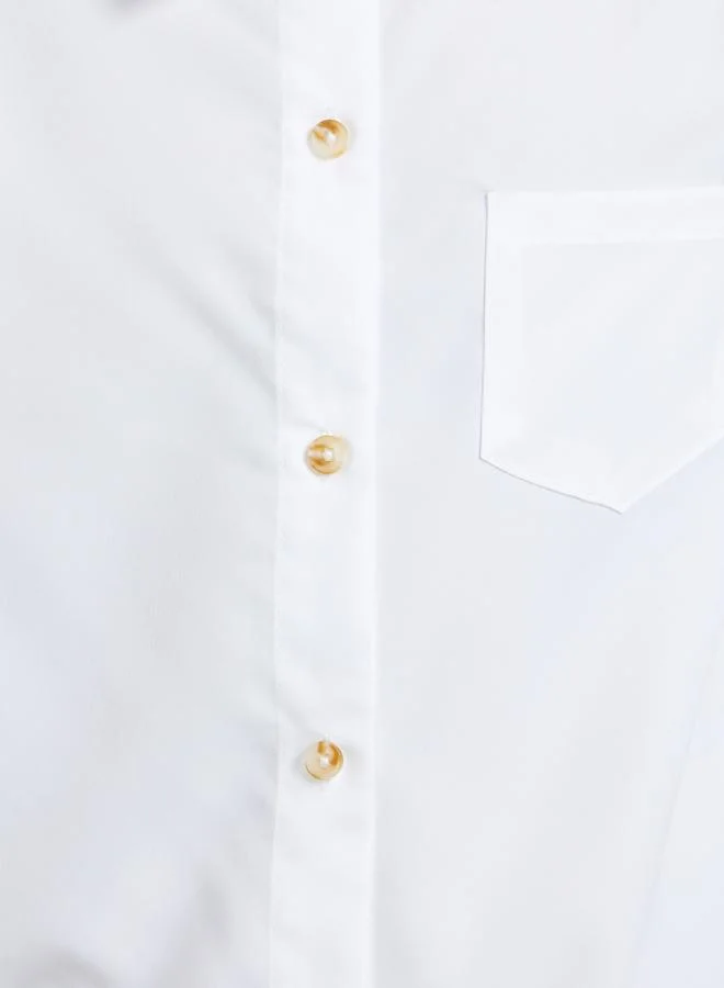 Styli Boys Off-White Short Sleeve Shirt